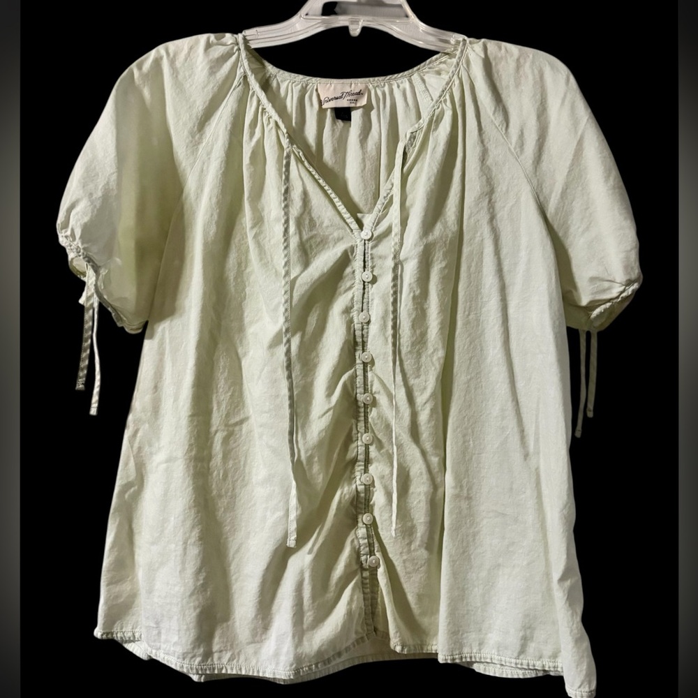 Women's Light Green Top